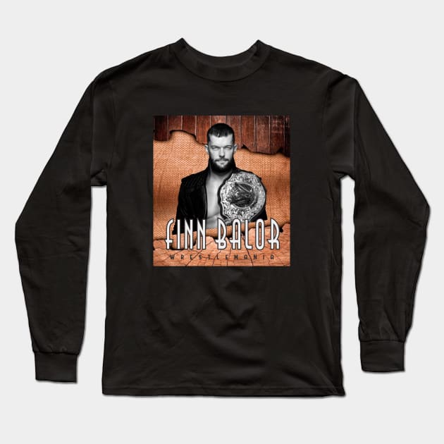 WRESTLEMANIA BALOR Long Sleeve T-Shirt by adunntoval